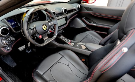 2018 Ferrari Portofino Interior Front Seats Wallpapers 450x275 (111)