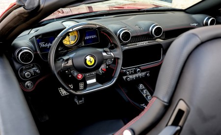 2018 Ferrari Portofino Interior Steering Wheel Wallpapers 450x275 (107)