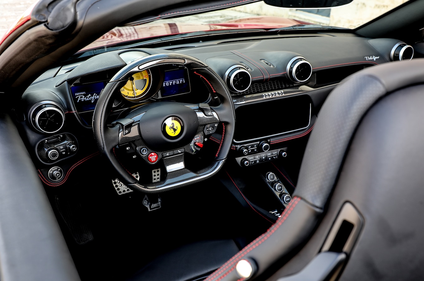 2018 Ferrari Portofino Interior Steering Wheel Wallpapers #107 of 118