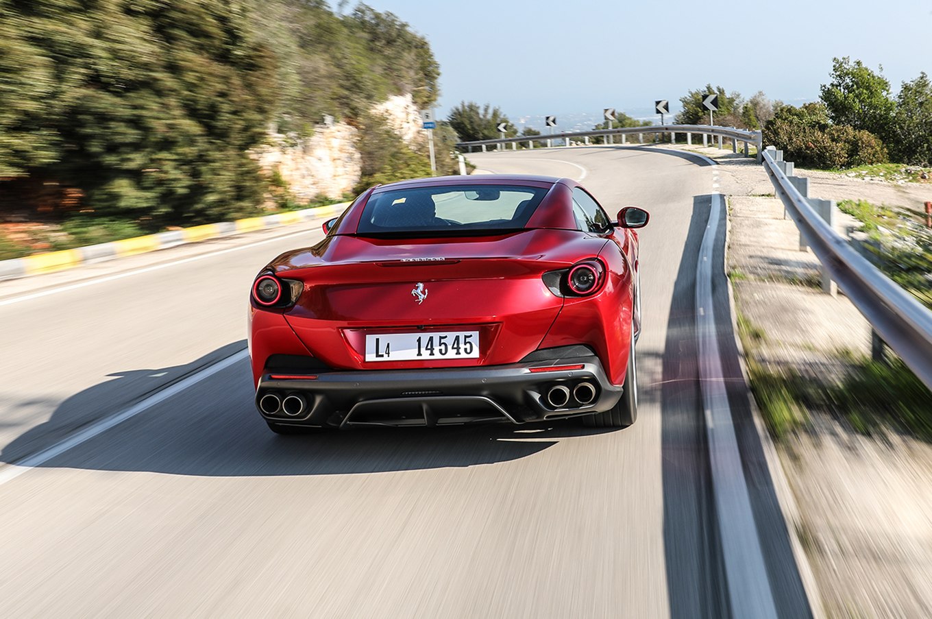 2018 Ferrari Portofino Rear Wallpapers #19 of 118