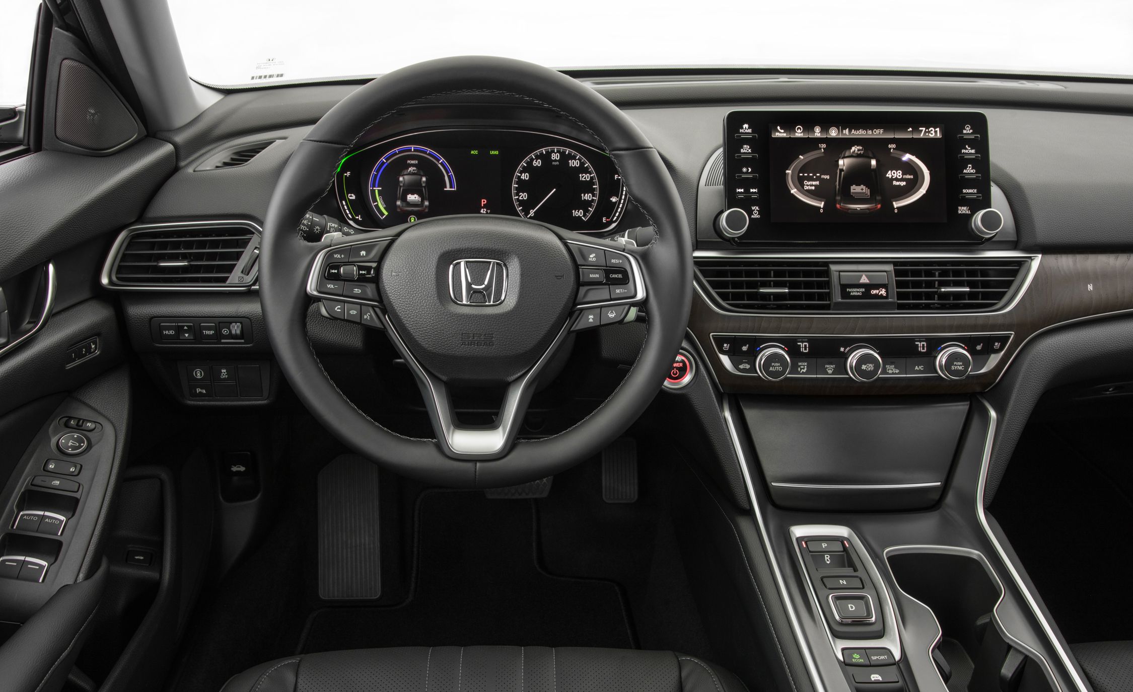 2018 Honda Accord Hybrid Interior Steering Wheel Wallpapers #38 of 46