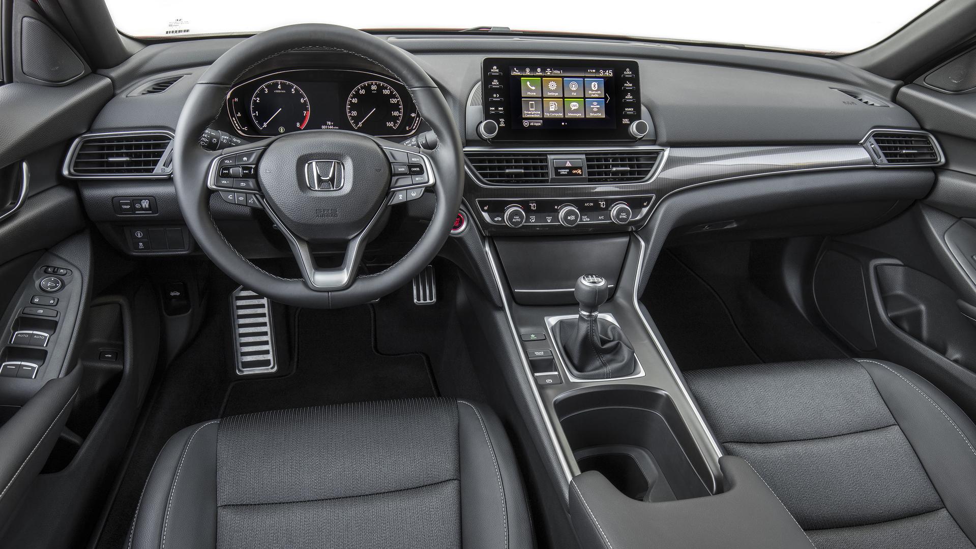 2018 Honda Accord Sport 2.0T Manual Interior Cockpit Wallpapers #31 of 107