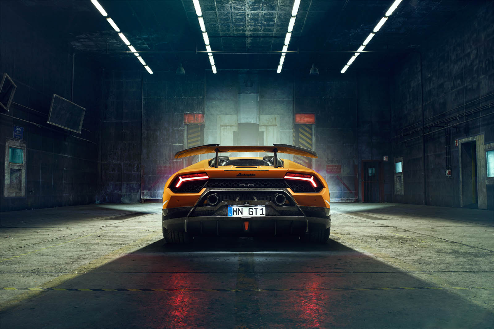 2018 NOVITEC Lamborghini Huracán Performante Rear Wallpapers #11 of 17