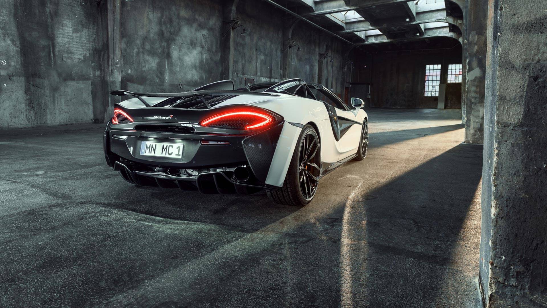 2018 NOVITEC McLaren 570S Spider Rear Three-Quarter Wallpapers #9 of 13