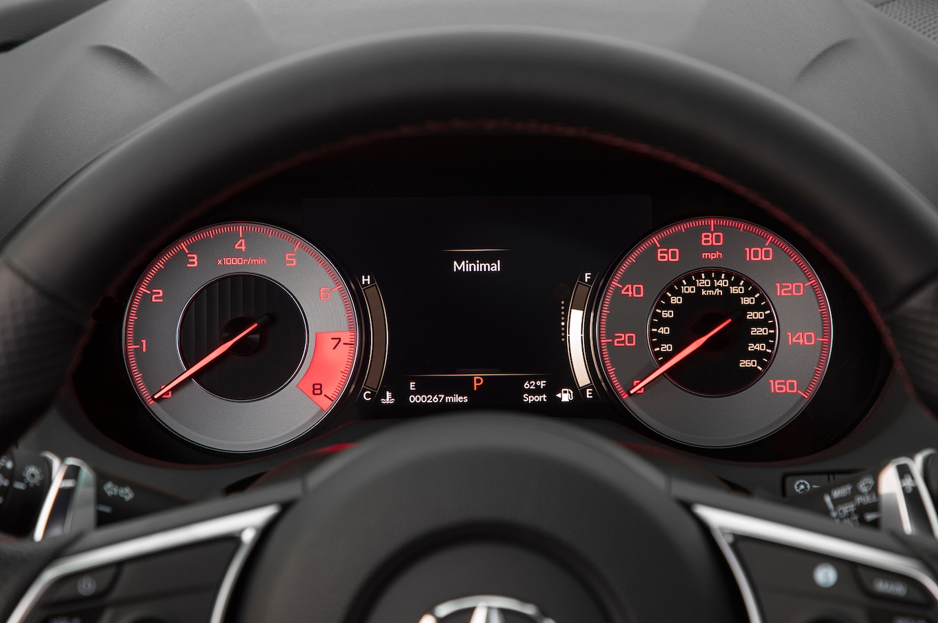 2019 Acura RDX A-Spec Instrument Cluster Wallpapers #97 of 191