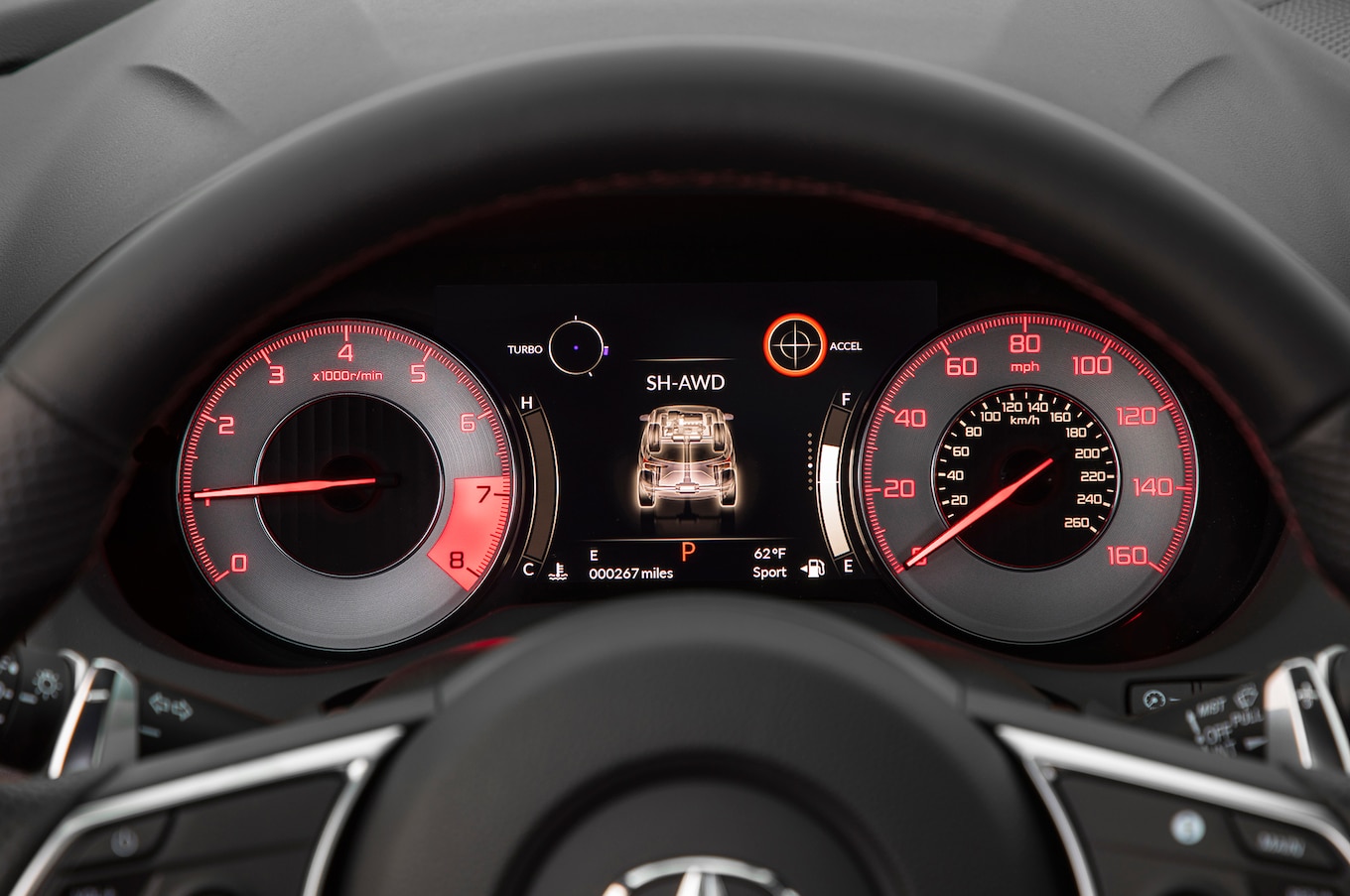 2019 Acura RDX A-Spec Instrument Cluster Wallpapers #98 of 191