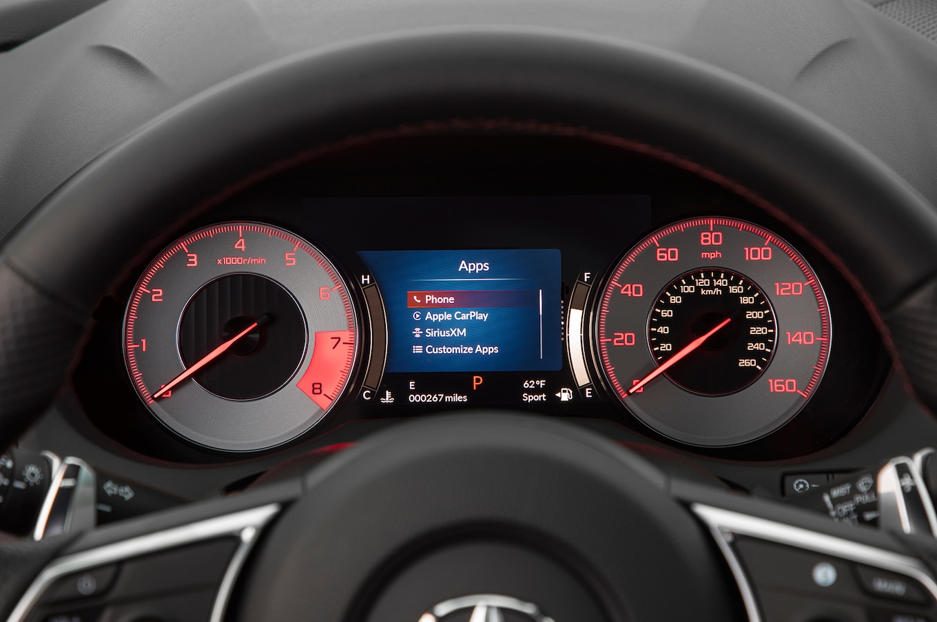 2019 Acura RDX A-Spec Instrument Cluster Wallpapers #99 of 191