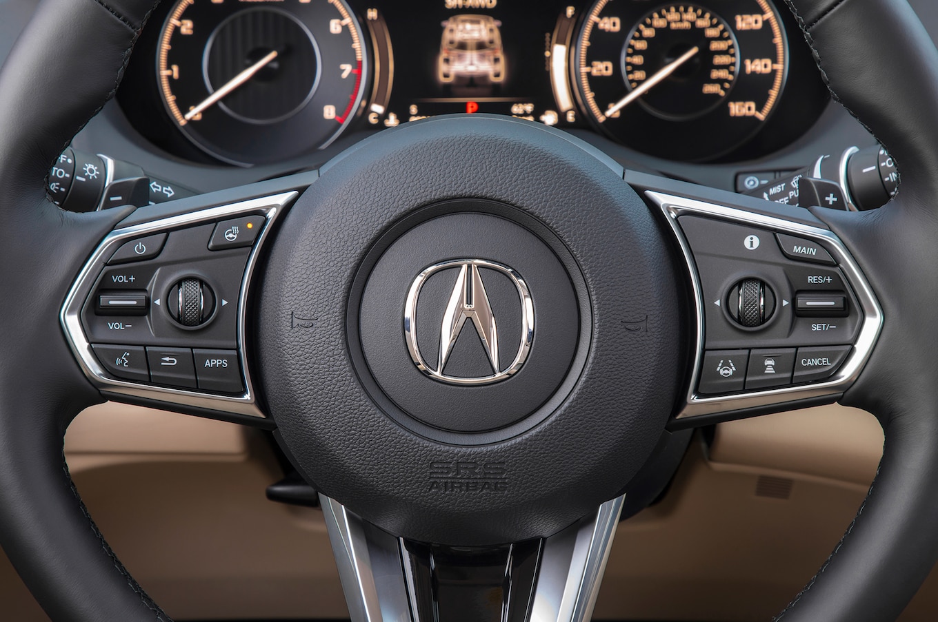 2019 Acura RDX Interior Steering Wheel Wallpapers #186 of 191
