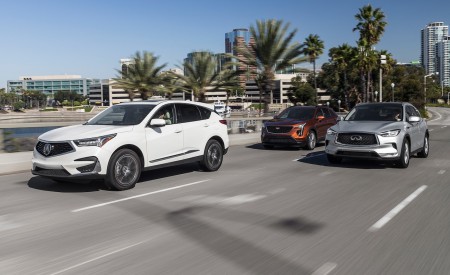 2019 Acura RDX with 2019 Cadillac XT4 and 2019 Infiniti QX50 Wallpapers 450x275 (117)