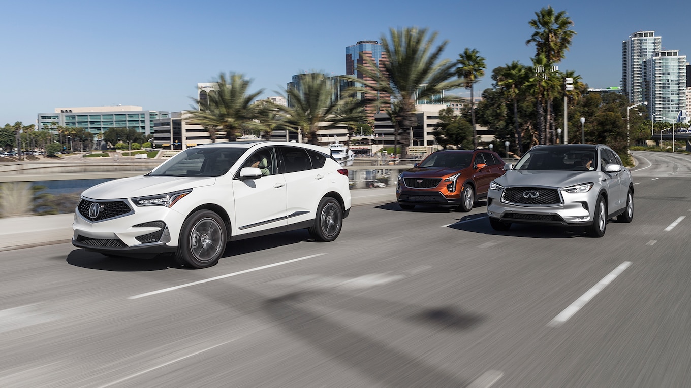 2019 Acura RDX with 2019 Cadillac XT4 and 2019 Infiniti QX50 Wallpapers #117 of 191