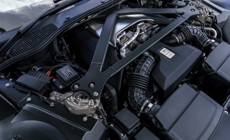 2019 Aston Martin Vantage (Onyx Black) Engine Wallpapers 450x275 (107)
