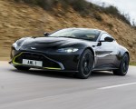 2019 Aston Martin Vantage (Onyx Black) Front Three-Quarter Wallpapers 150x120