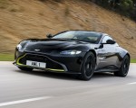 2019 Aston Martin Vantage (Onyx Black) Front Three-Quarter Wallpapers 150x120