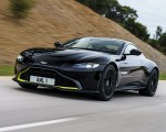 2019 Aston Martin Vantage (Onyx Black) Front Three-Quarter Wallpapers 150x120