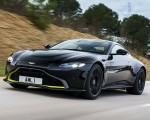 2019 Aston Martin Vantage (Onyx Black) Front Three-Quarter Wallpapers 150x120