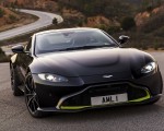 2019 Aston Martin Vantage (Onyx Black) Front Wallpapers 150x120