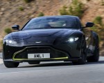 2019 Aston Martin Vantage (Onyx Black) Front Wallpapers 150x120