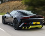 2019 Aston Martin Vantage (Onyx Black) Rear Three-Quarter Wallpapers 150x120