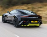 2019 Aston Martin Vantage (Onyx Black) Rear Three-Quarter Wallpapers 150x120