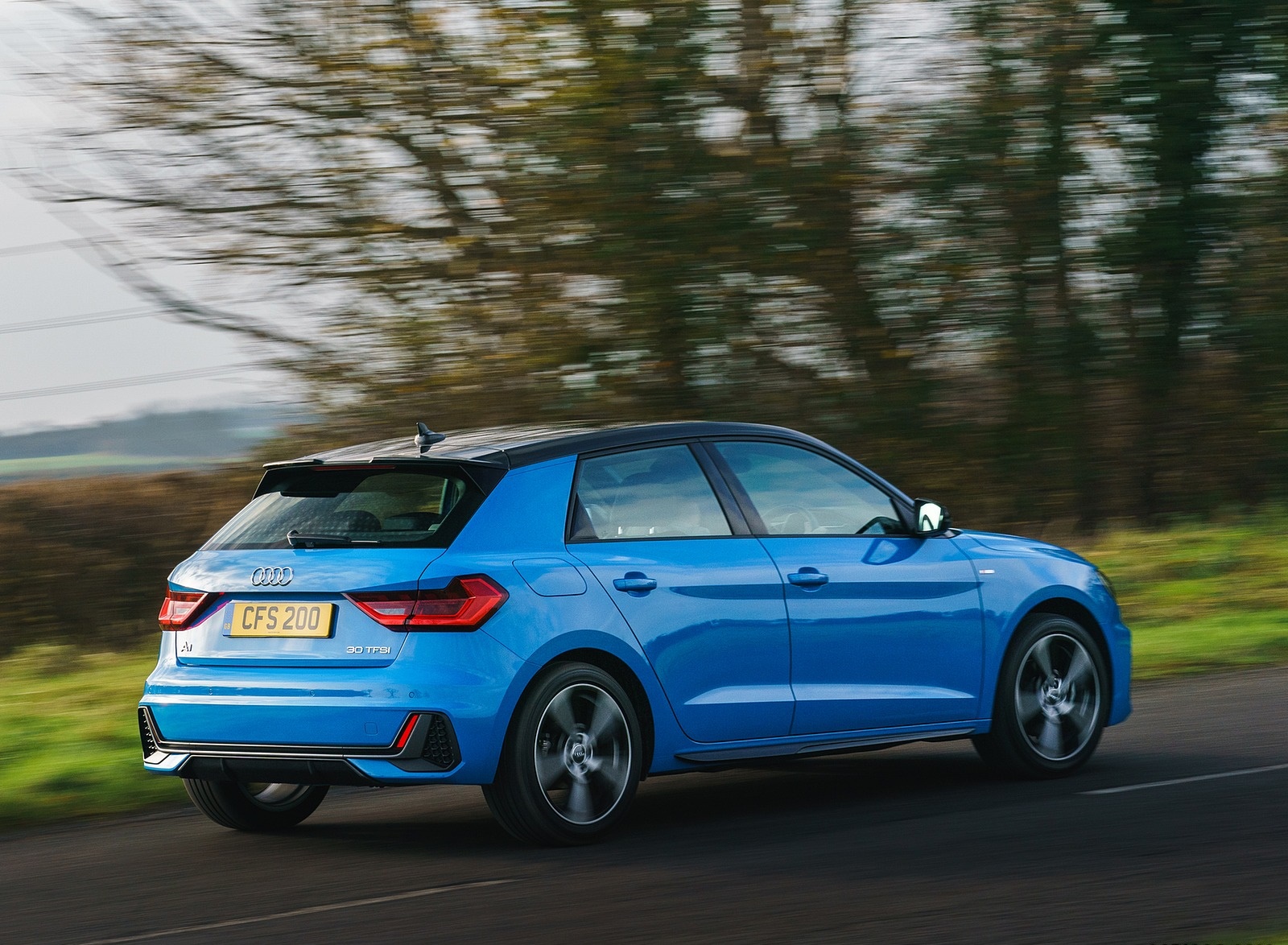 2019 Audi A1 Sportback 30 Tfsi S Line Uk Spec Rear Three Quarter
