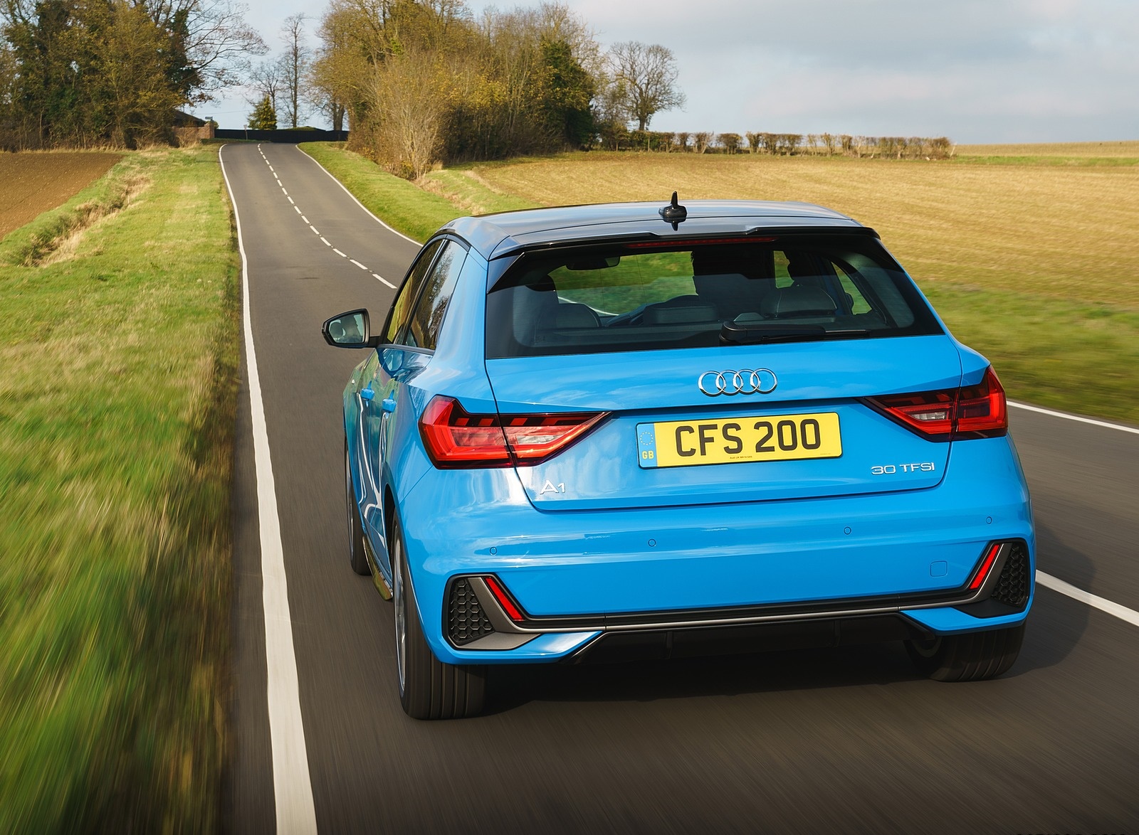 2019 Audi A1 Sportback 30 Tfsi S Line Uk Spec Rear Wallpapers