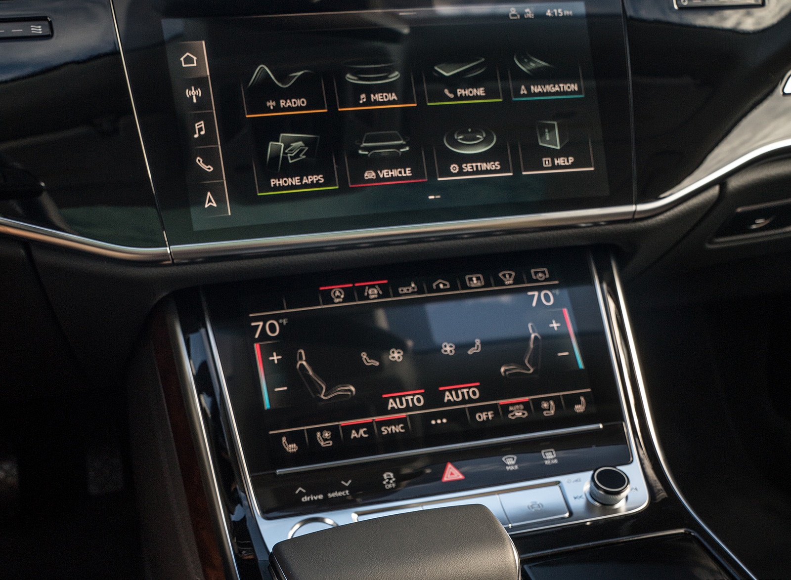 2019 Audi A8 (US-Spec) Central Console Wallpapers #31 of 31