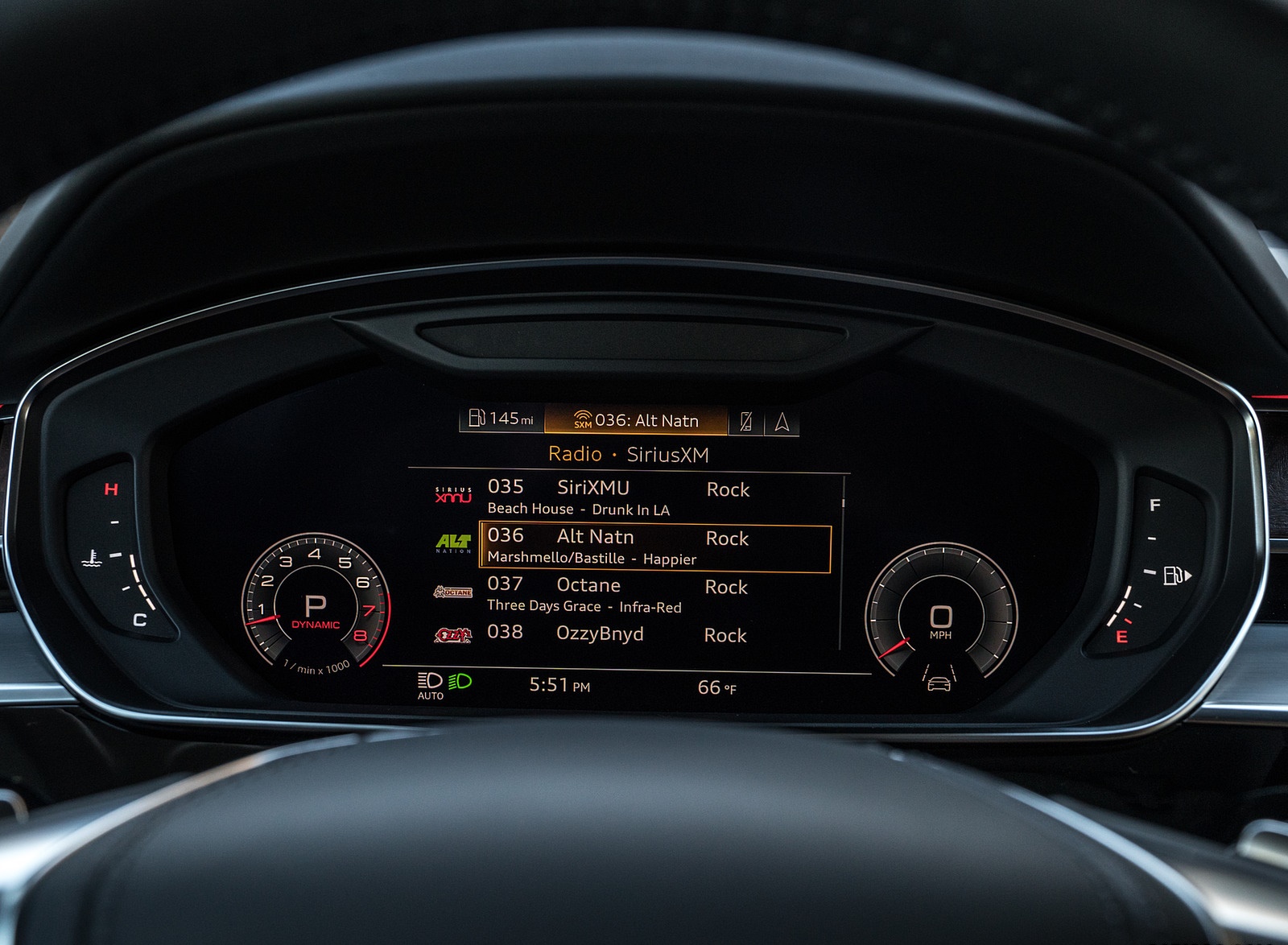 2019 Audi A8 (US-Spec) Digital Instrument Cluster Wallpapers #23 of 31