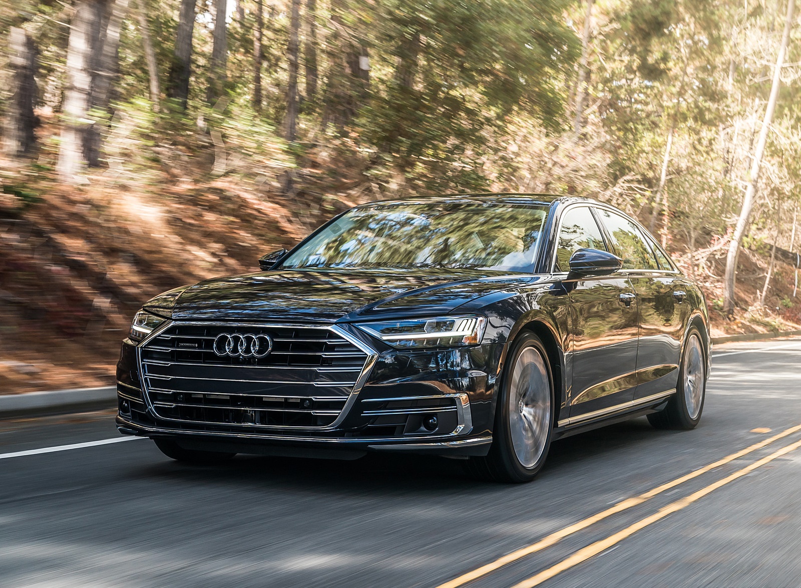 2019 Audi A8 (US-Spec) Front Three-Quarter Wallpapers #2 of 31