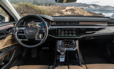 2019 Audi A8 (US-Spec) Interior Cockpit Wallpapers 450x275 (22)