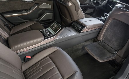 2019 Audi A8 (US-Spec) Interior Rear Seats Wallpapers 450x275 (27)