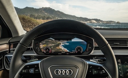 2019 Audi A8 (US-Spec) Interior Steering Wheel Wallpapers 450x275 (20)