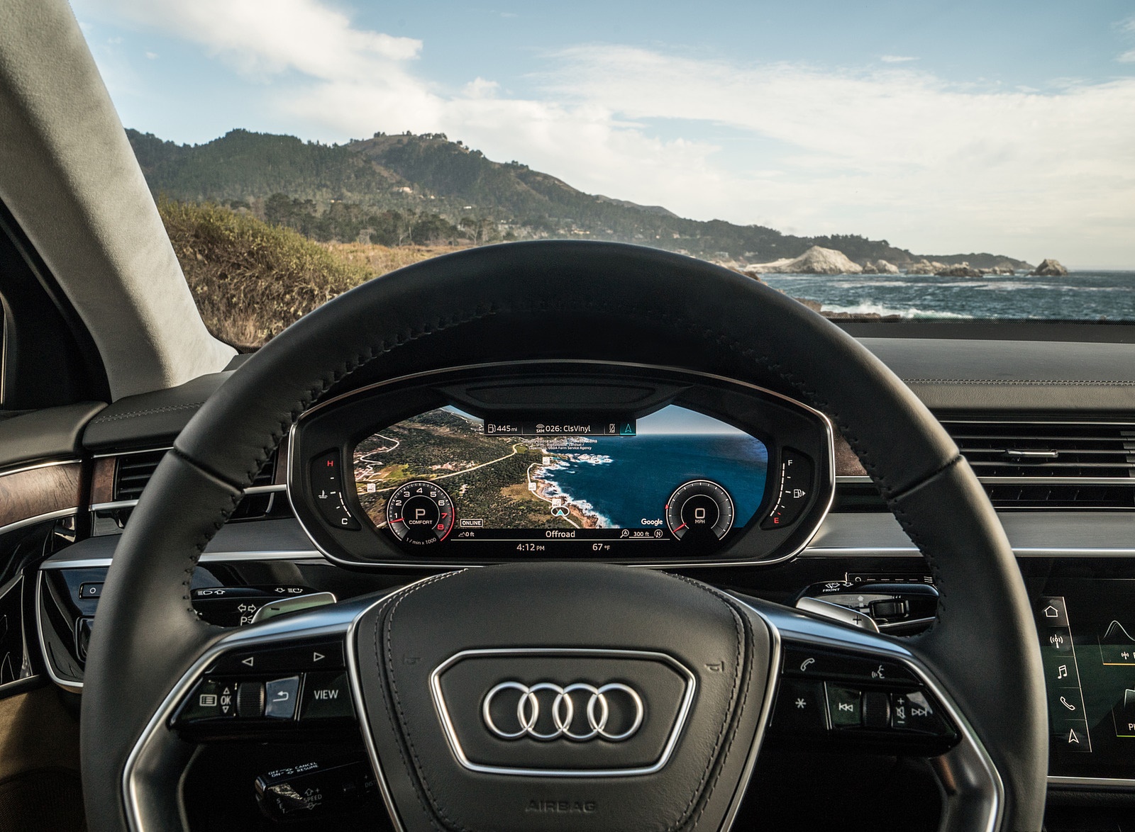 2019 Audi A8 (US-Spec) Interior Steering Wheel Wallpapers #20 of 31