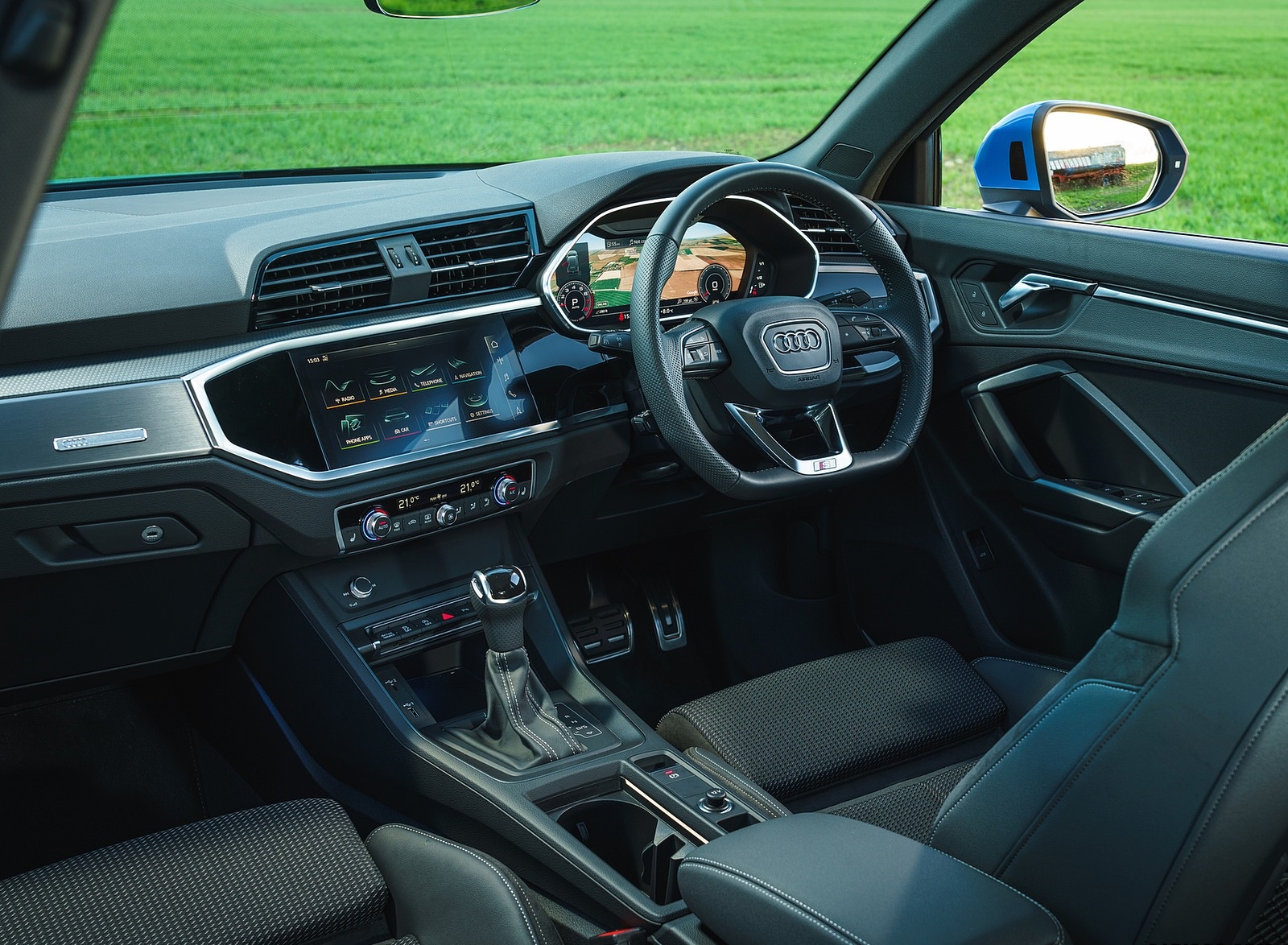 2019 Audi Q3 35 TFSI (UK-Spec) Interior Seats Wallpapers #87 of 102