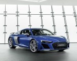 2019 Audi R8 (Color: Ascari Blue Metallic) Front Three-Quarter Wallpapers 150x120 (37)