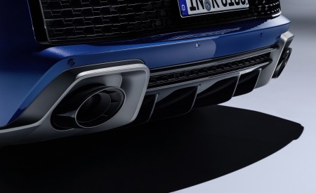 2019 Audi R8 Coupe (Color: Ascari Blue Metallic) Exhaust Wallpapers 450x275 (47)