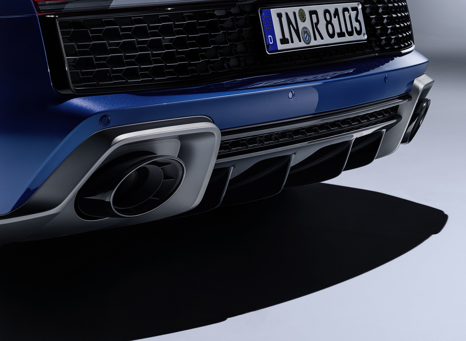 2019 Audi R8 Coupe (Color: Ascari Blue Metallic) Exhaust Wallpapers #47 of 59