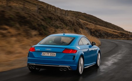 2019 Audi TTS Coupe (Color: Turbo Blue) Rear Wallpapers 450x275 (21)