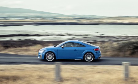 2019 Audi TTS Coupe (Color: Turbo Blue) Side Wallpapers 450x275 (22)