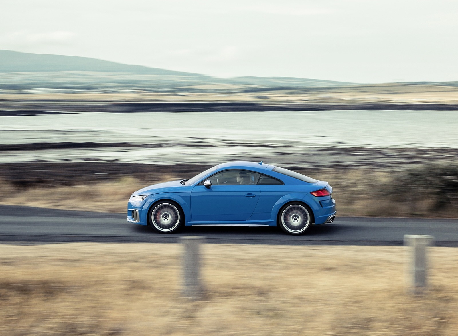 2019 Audi TTS Coupe (Color: Turbo Blue) Side Wallpapers #22 of 40
