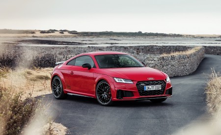 2019 Audi TTS Coupe Competition (Color: Tango Red) Front Three-Quarter Wallpapers 450x275 (4)