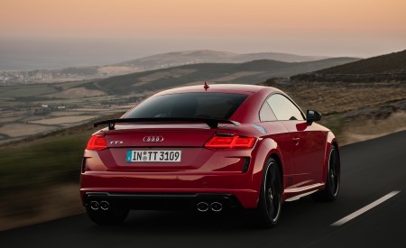 2019 Audi TTS Coupe Competition (Color: Tango Red) Rear Wallpapers 450x275 (3)
