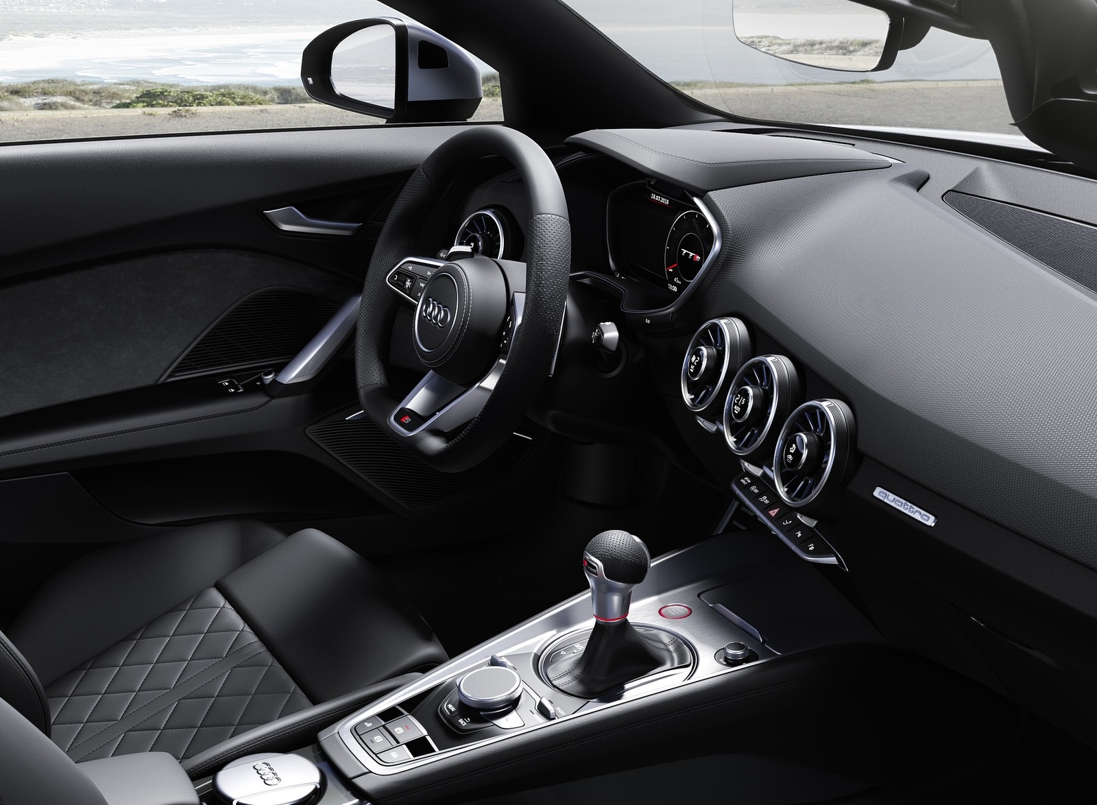 2019 Audi TTS Roadster Interior Seats Wallpapers #38 of 40