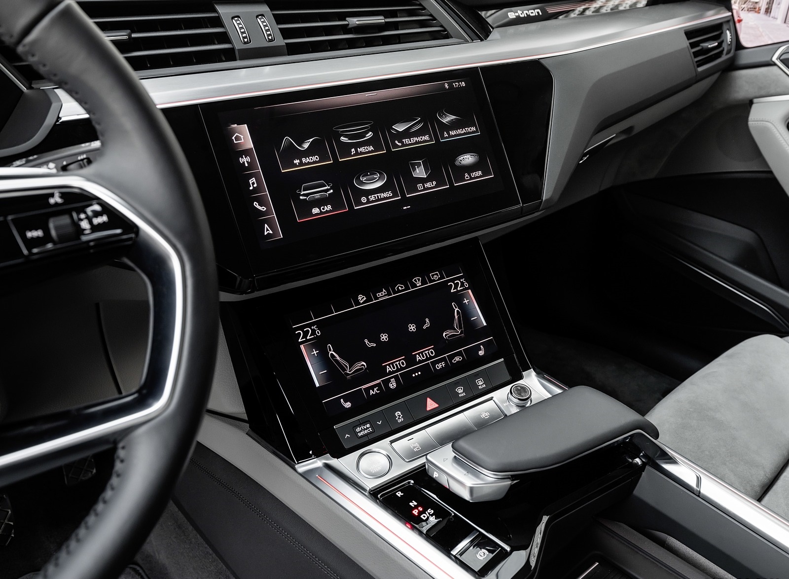 2019 Audi e-tron Central Console Wallpapers #54 of 234