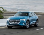 2019 Audi e-tron (Color: Antigua Blue) Front Three-Quarter Wallpapers 150x120