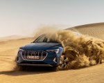 2019 Audi e-tron (Color: Antigua Blue) Front Three-Quarter Wallpapers 150x120