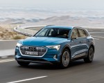 2019 Audi e-tron (Color: Antigua Blue) Front Three-Quarter Wallpapers 150x120 (56)