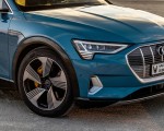 2019 Audi e-tron (Color: Antigua Blue) Headlight Wallpapers 150x120