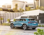 2019 Audi e-tron (Color: Antigua Blue) Rear Three-Quarter Wallpapers 150x120