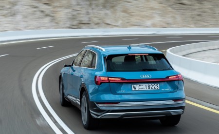 2019 Audi e-tron (Color: Antigua Blue) Rear Wallpapers 450x275 (63)