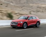 2019 Audi e-tron (Color: Catalunya Red) Front Three-Quarter Wallpapers 150x120